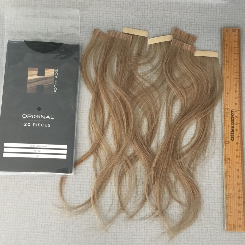 Original Tape-In Hair Extensions - Light Brown Blonde
